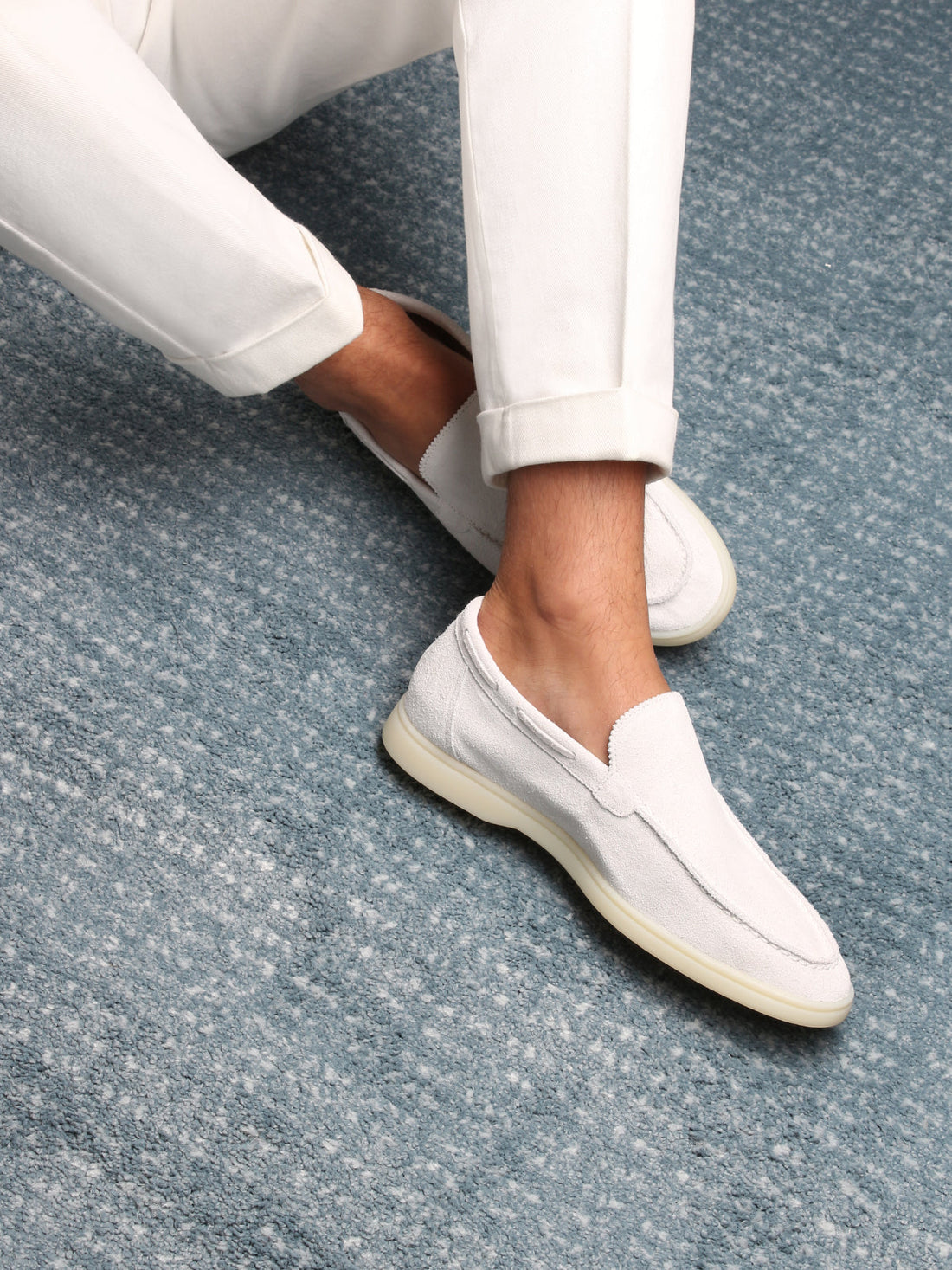 Paul Lefebvre® | Weiße Yacht Loafers