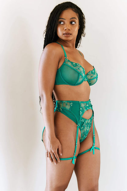 Éloïse Renard® | Harper Intimates BH (Set) - Smaragd